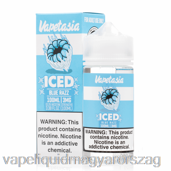 Jeges Kék Razz - Vapetasia - 100ml 6mg Vape Toll